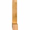 Ekena Millwork Portland Rough Sawn Timber Gable Bracket, Western Red Cedar, 48"W x 24"H x 4"D x 4"F, 12/12 Pitch GBW048X24X0404POR00RWR - alternate 4